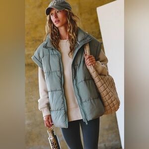 FP Movement By Free People In A Bubble Puffer Vest | L